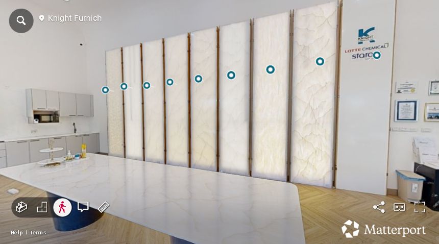 มุมมองเดินชมโชว์รูม Knight Furnich แบบ 360 องศา